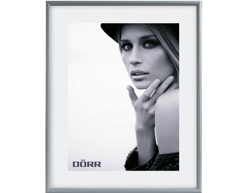 Dörr Bilderrahmen Aqua, 40x50 cm Grau, aus Holz und Crilex