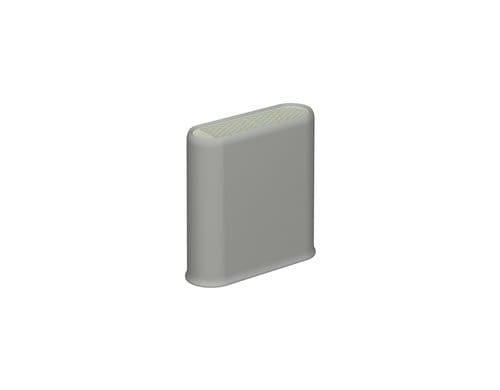 BergHOFF Messerblock Leo Balance Universal 23x8x23.5cm, Platz f. 8 Messer, zweifarbig