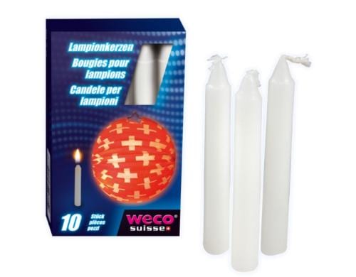 Lampionkerzen 10 Stück