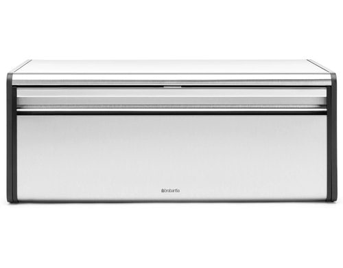 Brabantia, Klappbrotkasten Silber matt Matt Steel