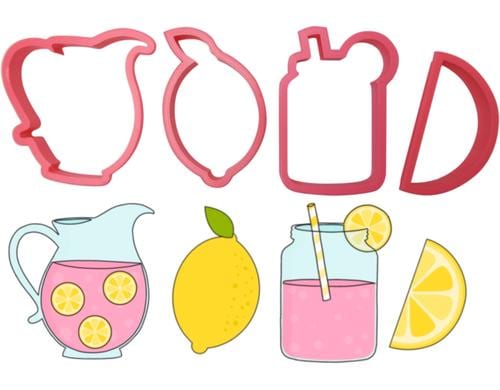 Cut my Cookies Ausstechform Limonade biologisch abbaubarer Kunststoff