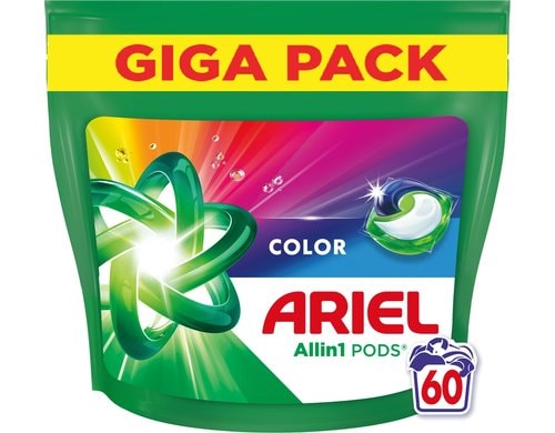 Ariel Color Pods Waschmittel 60 Stück Ariel Allin1 Color Pods 60WL