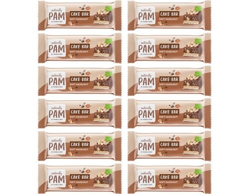 Bio Cake Bar - Soft Hazelnut 12 x 44 g