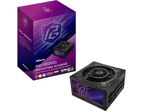 ASRock Phantom Gaming PG-1000G 80+ Gold Power Supply Unit