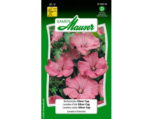 Bechermalve Silver Cup Lavatera trimestris