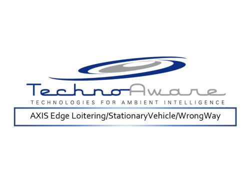 TechnoAware VTrack-AID3Edge-A AXIS Edge Loitering/Stat.Vehicle/WrongWay