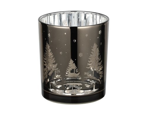 Eglo Windlicht Christmas Lukut 10 cm Braun, Ø 88, H 100