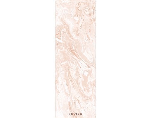 LUVIYO All-In-One Yogamatte Macchiato Macchiato, 178x61cm, 3 mm