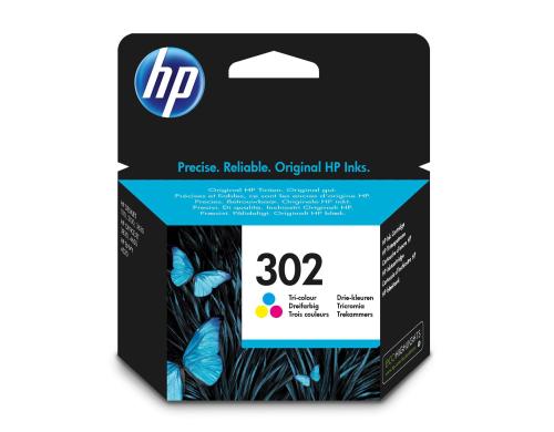 HP Tinte Nr. 302 - Dreifarbig CMY (F6U65AE) ml, Seitenkapazität ~  Seiten