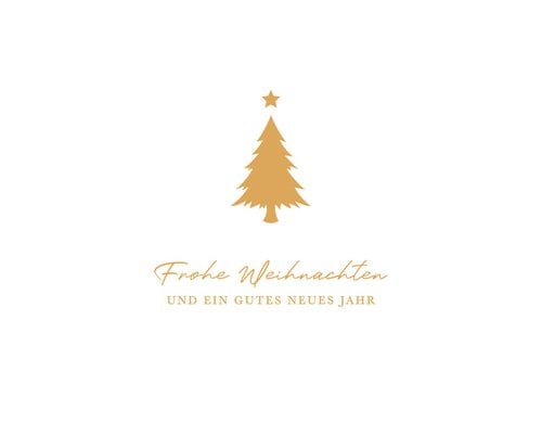 ABC Weihnachtskarten-Set Format A6, 105 x 148 mm, 6 Stück
