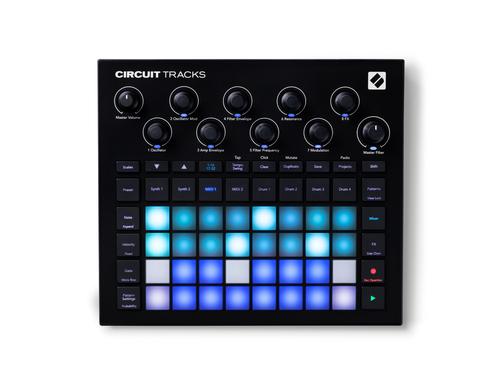 Novation Circuit Tracks Groovebox, 4 Melodie und 2 Drum Spuren