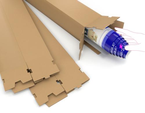 Antalis Verandhülle Selbstklebeverschluss BxTxL: 105x105x715 mm, 1 Stück