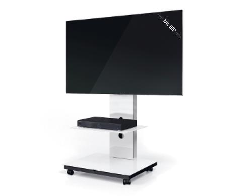 Spectral PX601-SNG-SAT-E TV-Stand Tray bis 65, Klarglas