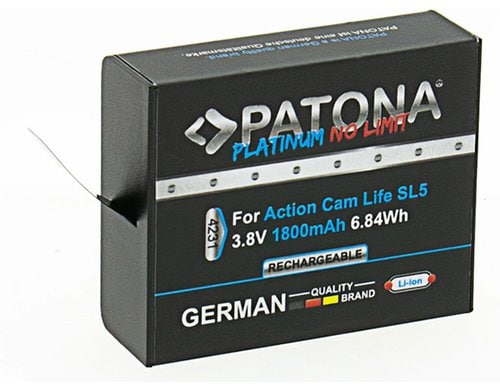 PATONA Akku für PATONA Action Cam Life SL5 für SL5