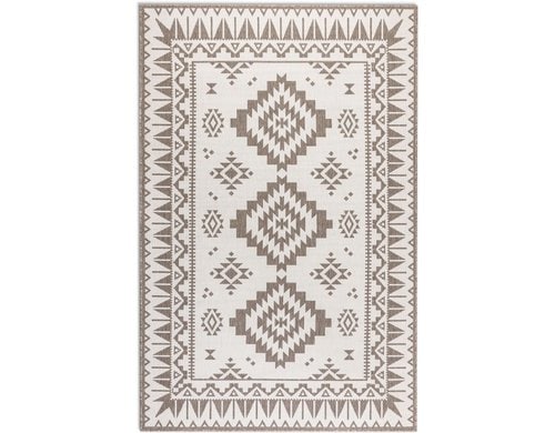 Elle Decoration In & Outd. Teppich Dynamic 100% Polypropylen, 160x230 cm, Linen