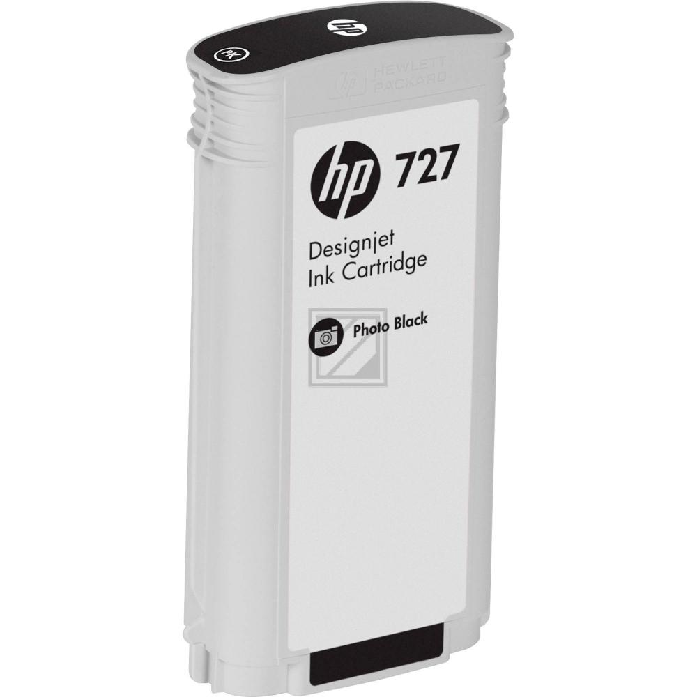 HP Tinte Nr. 727 - Photo Black (B3P23A) Tintenvolumen 130 ml