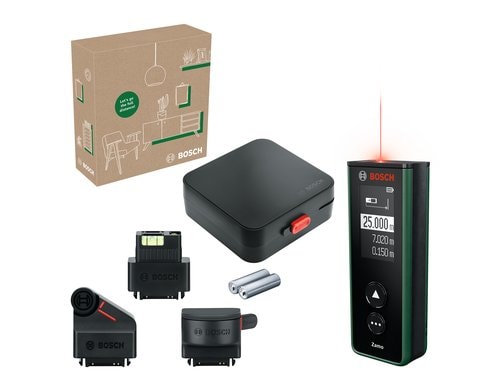 BOSCH Laser-Entfernungsmesser Zamo Set Batterien 2 x AAA