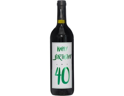 Dreams and Fantasy Rotwein Happy Birthday 40, grün, 75cl
