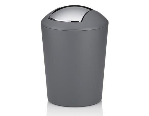 Kela Kosmetikeimer Marta 5.0 Liter, Kunststoff, Grau