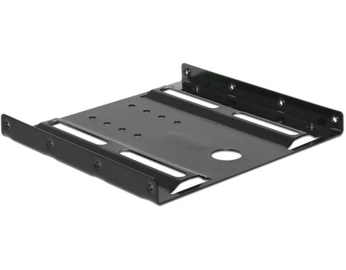 Delock HDD Einbausatz, 2.5 HDD in 3.5 schwarz