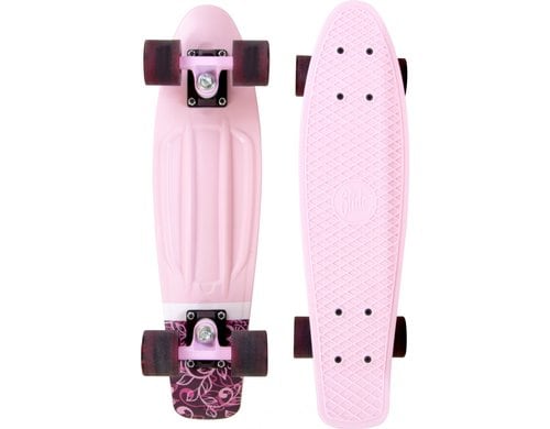 Slide Cruiser Board 22-Zoll Pink Flower