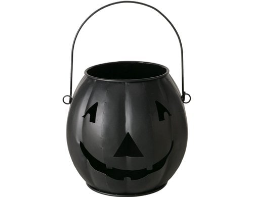 Boltze Windlicht Grimasi 17.6cm Metall, 19.5x22x17.6cm