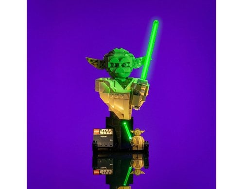 2.0 LED Licht Set für LEGO 75438 Star Wars Yoda Büste