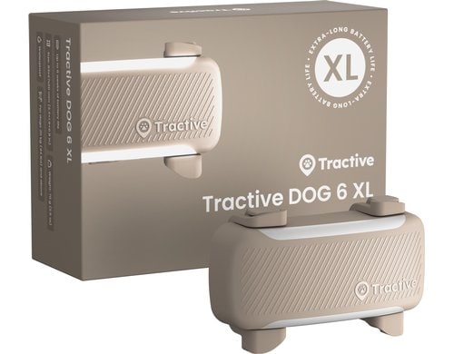 Tractive Hunde Tracker 6 XL braun