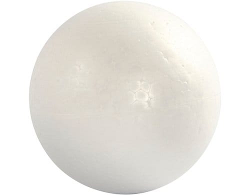 Creativ Company Styropor-Kugeln 12 cm, Weiss 5 Stk