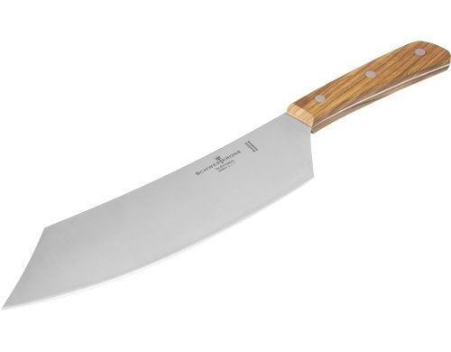 BBQ-Messer Olivenholz Schwertkrone - Made in Solingen