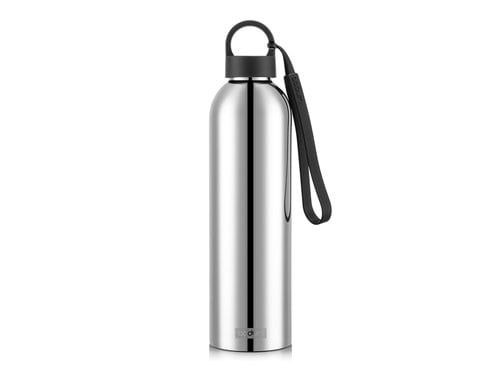 Bodum Doppelwandige Wasserflasche Melior Edelstahl Chrom glanz, 1.0 Liter