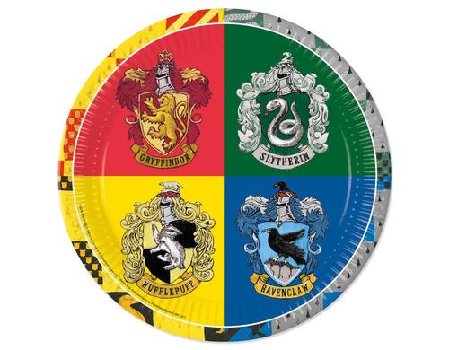 Harry Potter Pappteller D: 23 cm, 8 Stück, Papier FSC