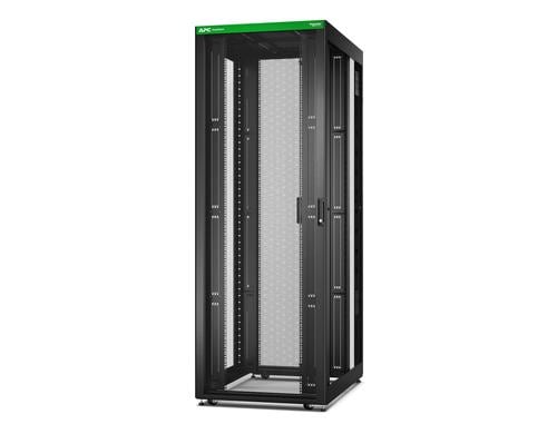 APC Easy Rack 48HE / 800mm/1200mm, Schwarz mit Dach&Rollen&Füsse, keine Wände&Boden