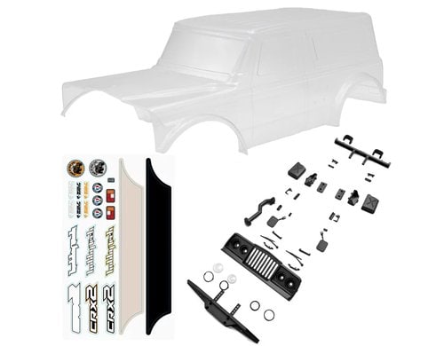 Hobbytech 313mm Crawler Survival Long Cab 1:10 clear Body fully complety set