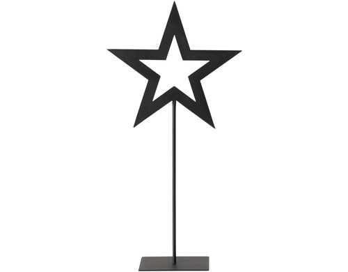 Boltze Dekoaufsteller Stanislaw Metall, 37.5x12x75cm