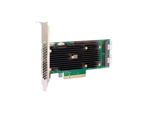 Broadcom 9500-16i: 16-Port HBA 2xSFF-8654, LP, PCI-Ex8 V4, SATA,SAS,NVME