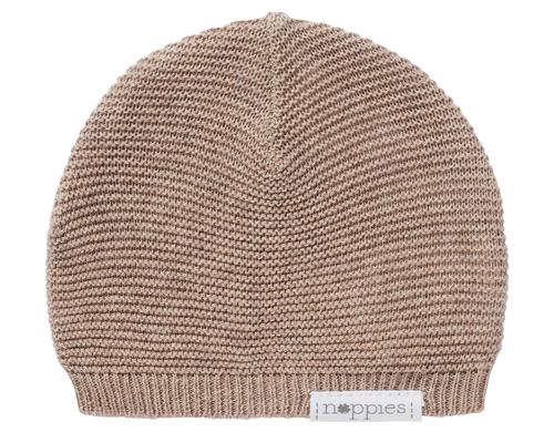 Noppies Mütze knit Rosita Taupe Melange 3-6 Monate