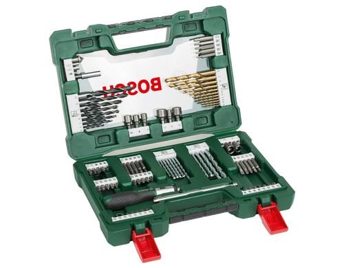 Bosch 91-tlg. V-Line TiN-Bohrer- und Bit