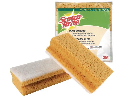 3M Scotch-Brite Reinigungsschwamm gross und sanft, Inhalt 10 Stück