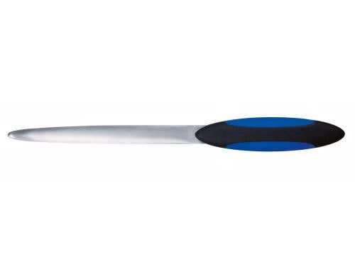 WEDO Brieföffner Soft Metall gerade 23 cm, schwarz/blau