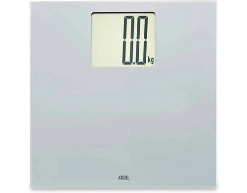 ADE digitale Personenwaage Katharina silber mit XXL Display
