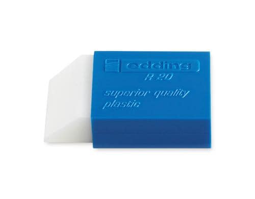 Edding Radiergummi R20,  20 Stk 45 x 24 x 10 mm
