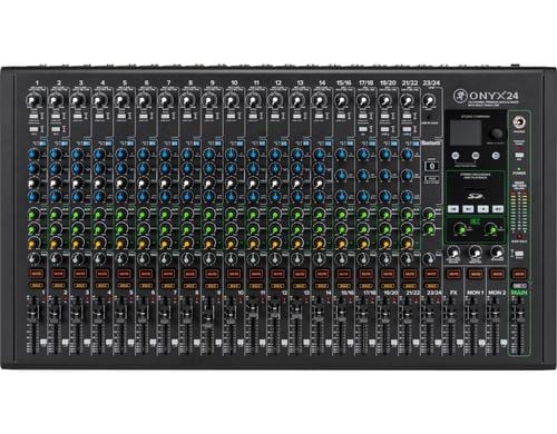 Mackie ONYX24 24-Kanal Mixer, 24Bit/96kHz Audio Interface