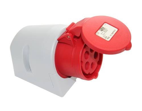 Spälti CEE Wandsteckdose, 32A, turbo twist 400V 6h