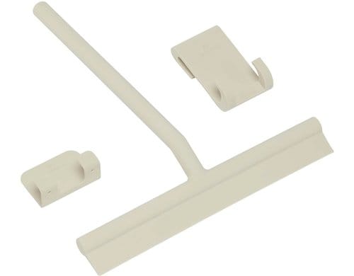 Aquanova Duschabzieher Arvid, Linen Matt, 30% Metall, 70% Silikon