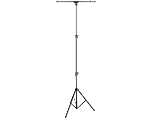 Gravity GLSTBTV28 Lichtstaiv mit Querträger Höhe: 145 bis 345cm, max. 50kg