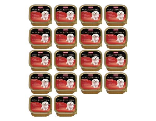 animonda Nassf. Vom Feinsten Cl. KIT Rind+Putenherzen, 22x150g