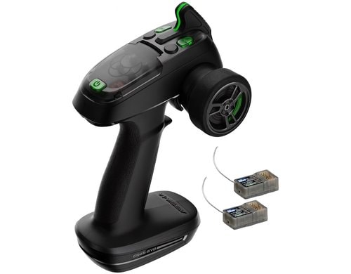 Absima 4-Kanal Fernsteuerung CR4S-EVO 2.4GHz inkl. 2 Empfänger