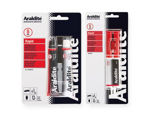 Araldite Rapid Kleber, 2 Stk Zweikomponent, 2 Tuben à 15 ml