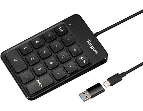 Targus® USB Wired Keypad schwarz